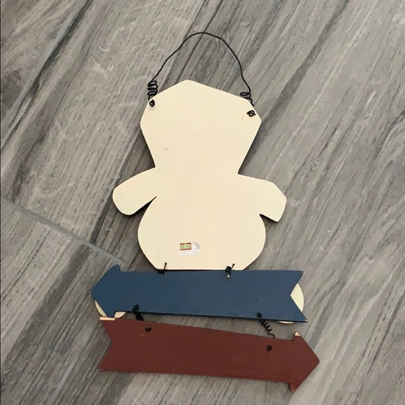 Winter Welcome Wooden Hanging Sign Home Decor - Picture 3 of 4